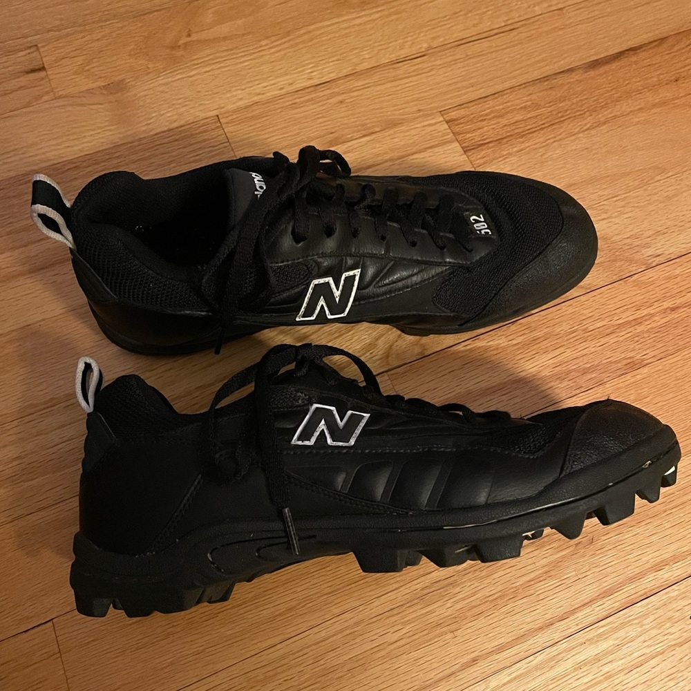 Black and White Cleats